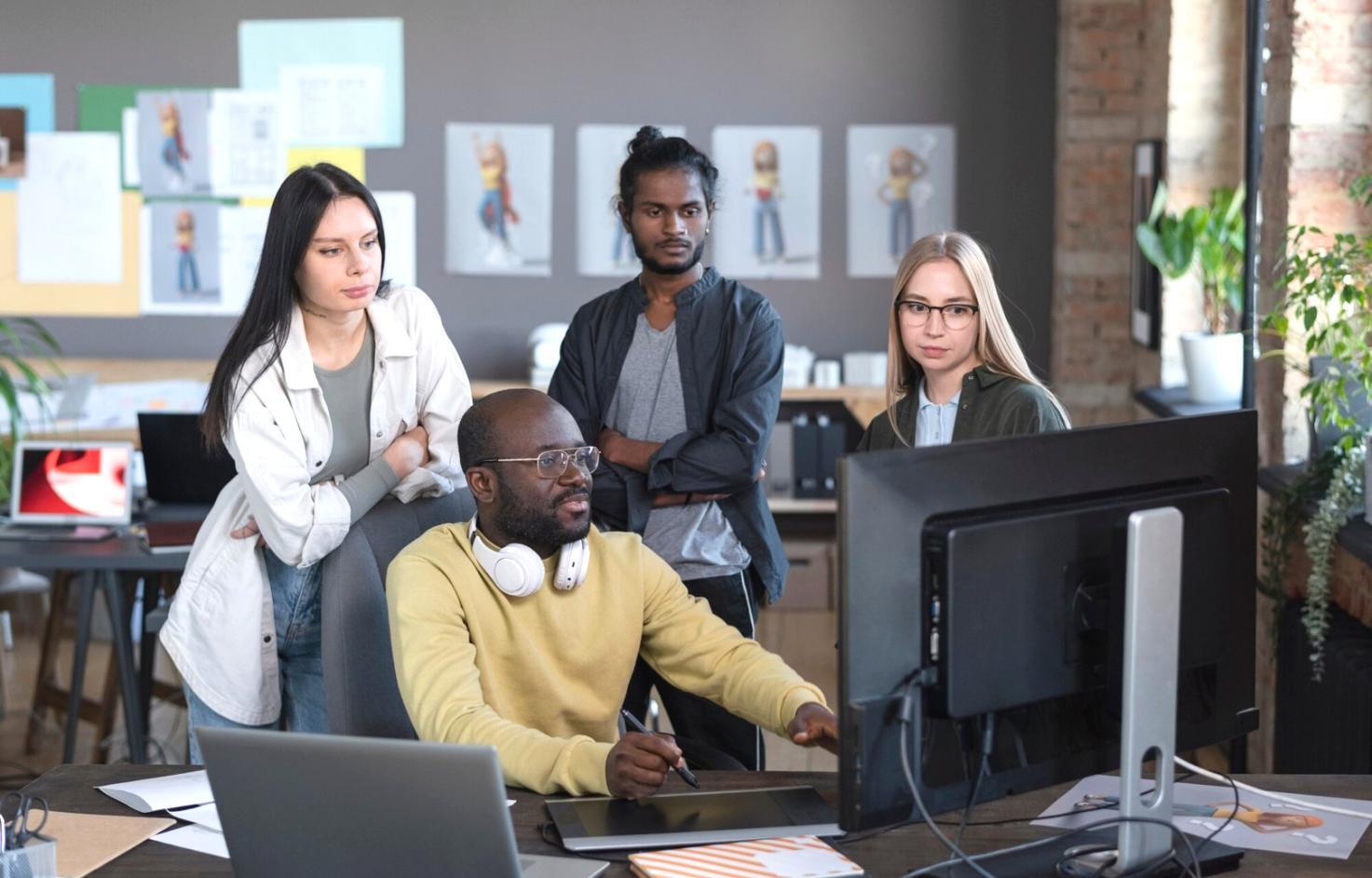 Small group discussion about retirement planning strategies